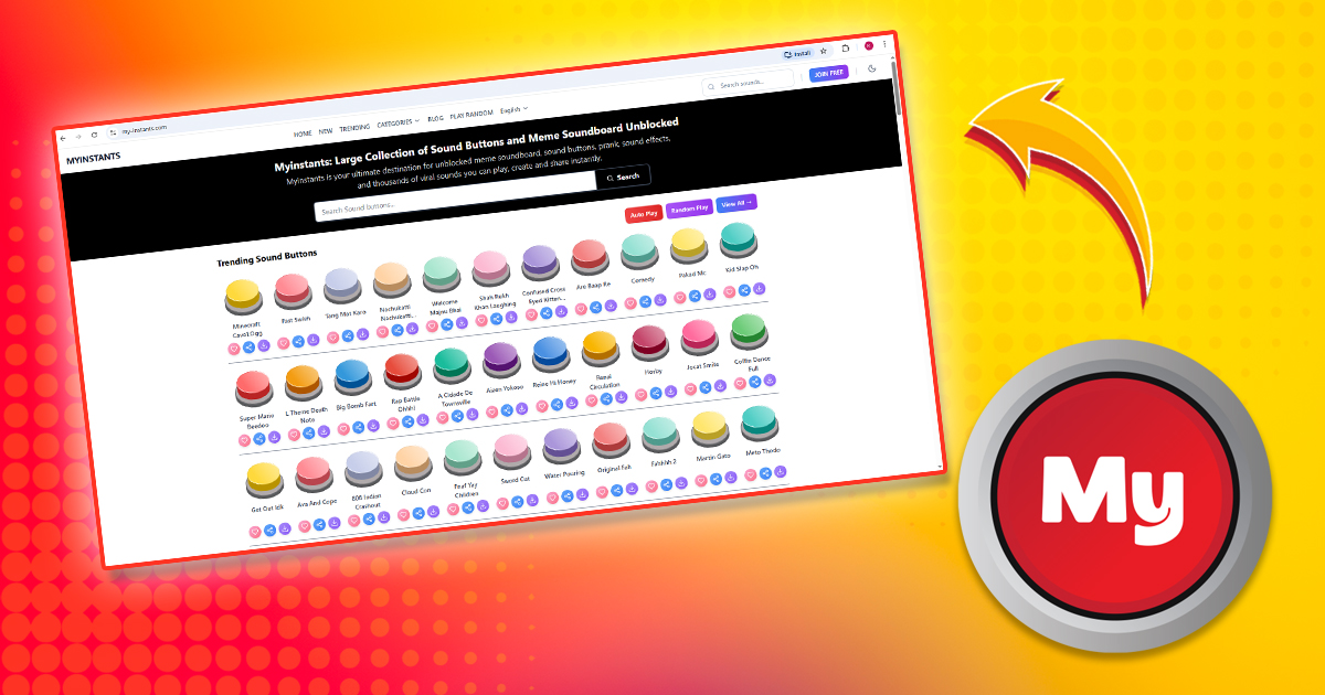 Anime Soundboard: Instant Sound Buttons | my-instants.com